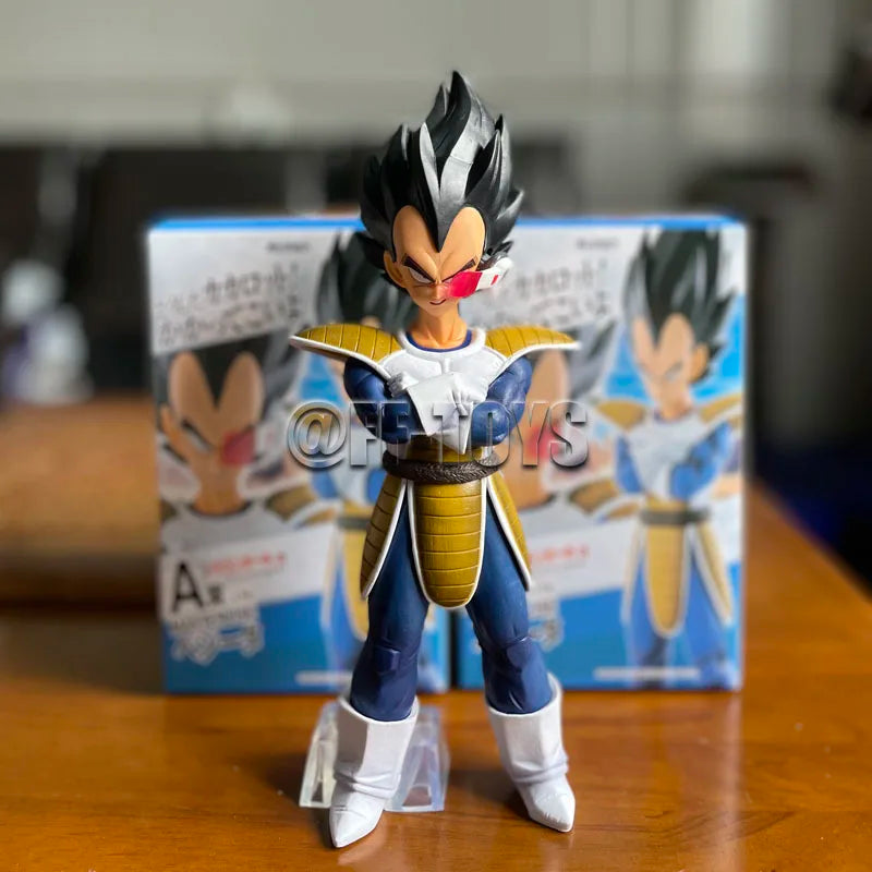 Dragon Ball Figure VS Omnibus Ichiban Kuji F Prize Cell Cooler Vegeta PVC Action Figures Collection Model Toys for Children Gift