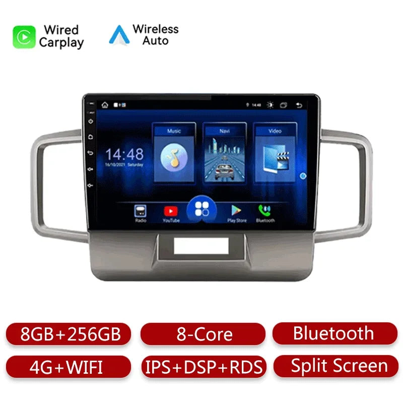 Carplay Car Radio For Honda Freed 1 2008-2016 Car Multimedia Player GPS Navigation Stereo Video Player