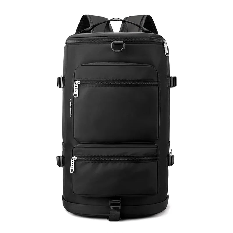 Outdoor Travel Waterproof Backpack Single Shoulder Swiming Pack Big Capacity Travel Bag Casual Fitness Backpacks With Shoe Barn