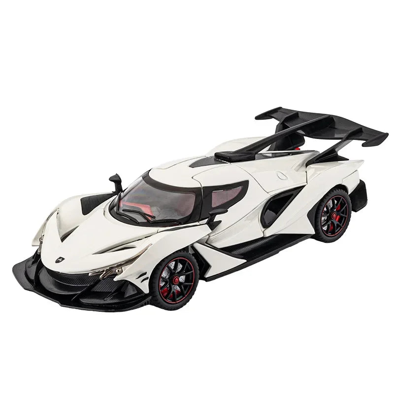 1/24 Apollo IE Alloy Car Model Super Sports Car Toys Simulation Diecasts & Toy Vehicles Decoration For Kids Boys Christmas Gifts