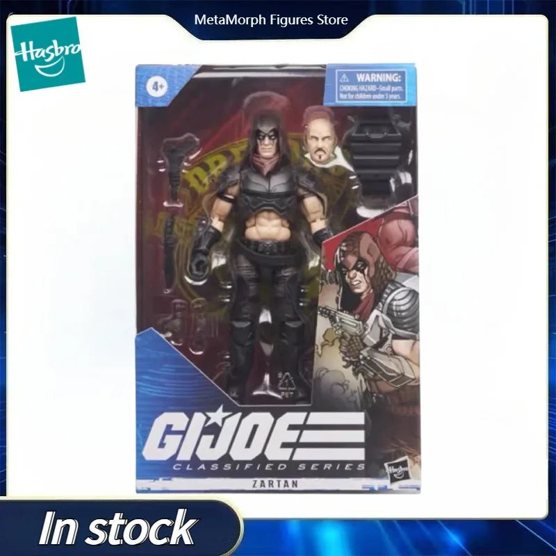 Original Hasbro G.I. Joe Classified Series ZARTAN Anime Figure Model Toys Ornaments
