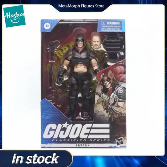 Original Hasbro G.I. Joe Classified Series ZARTAN Anime Figure Model Toys Ornaments