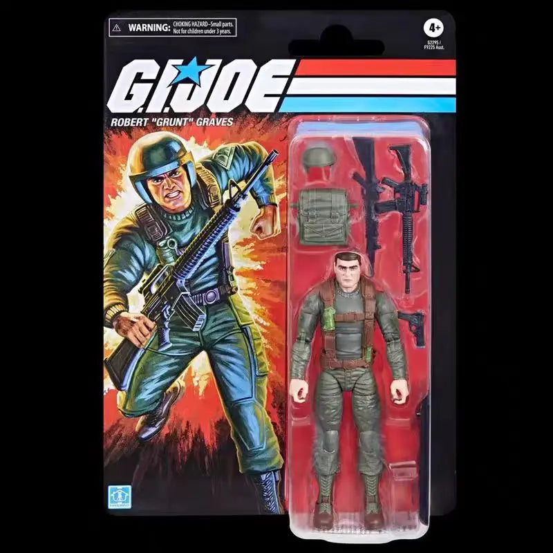 【Pre Sale】Original Hasbro G.I. Joe Classified Series William Wild Bill Hardy/Techno-Viper/Robert Grunt Graves Anime Figure Toy