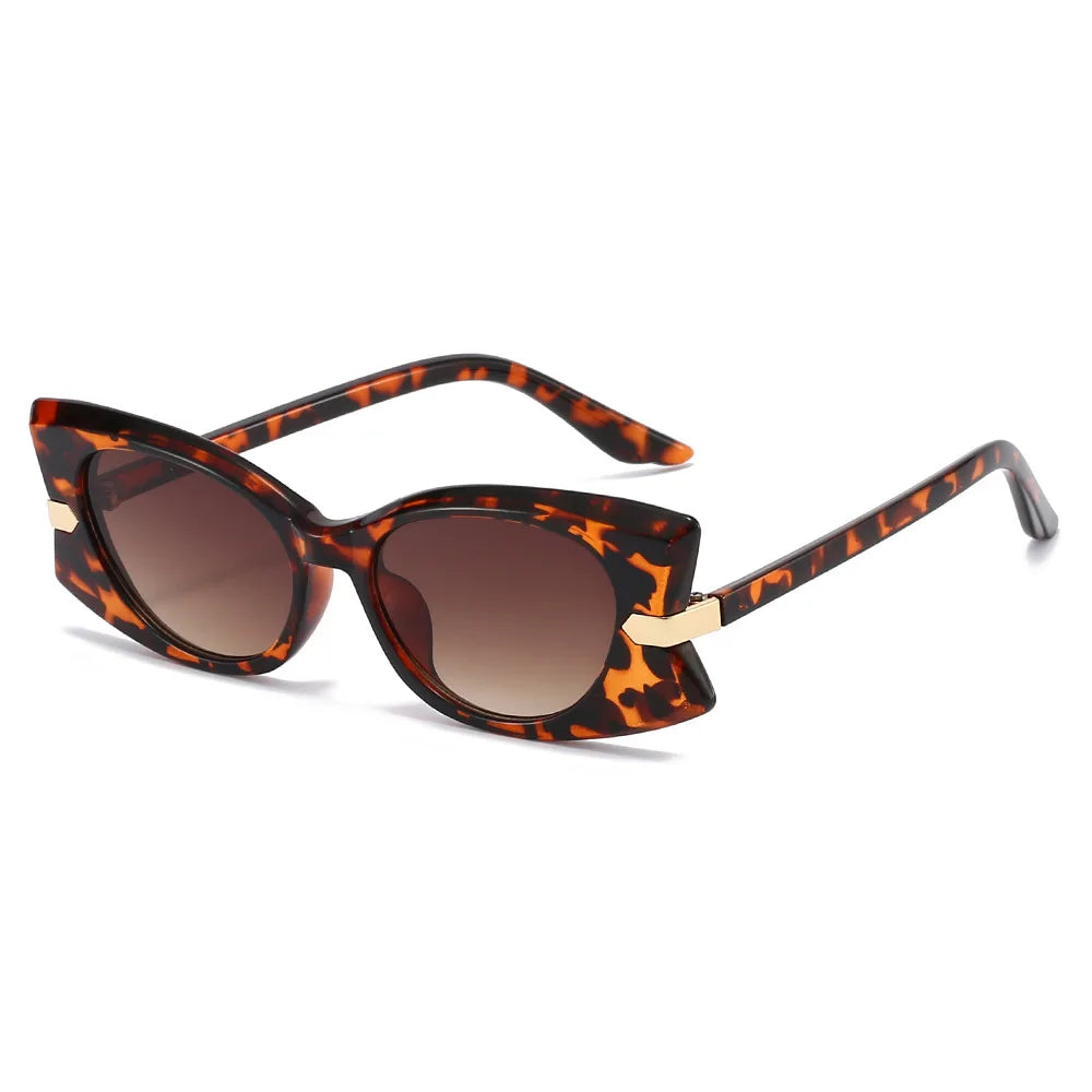JNPCXI New High Quality Sun Glasses Travel Butterfly Frame Decoration Shades UV400 Punk Retro Sunglasses Eyeglasses for Women