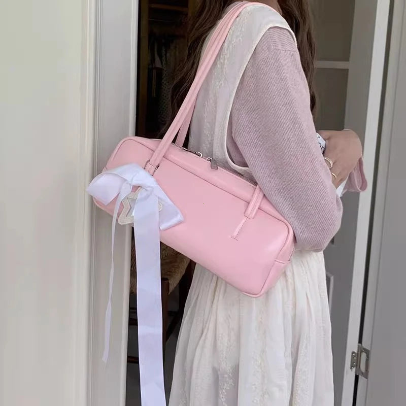 Fashion Solid Large Capacity Shoulder Bags Interior Compartment Soft 2026 High Quality Bags for Women Zipper Pu Women's Handbags