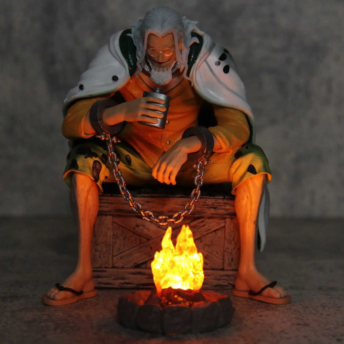 15cm Anime One Piece Silvers Rayleigh Action Figures PVC Model Statue Collection