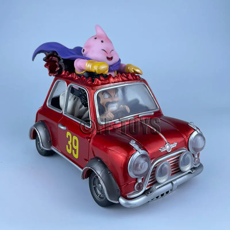 Dragon Ball Z Fat Buu with Mr. Satan Figure Majin Buu Hercule Ring Action Figures PVC Statue Collection Model Toys Gifts