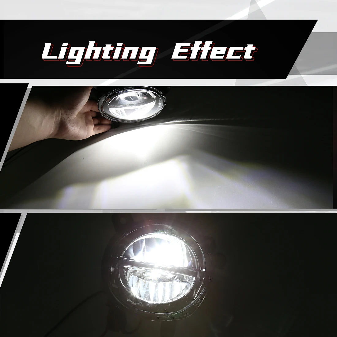 63177315559 63177315560 For BMW F20 F21 F22 F23 F30 F31 F32 F34 GT F35 LCI Fog Lamp LED Car Front Bumper Driving Lights DRL 12V