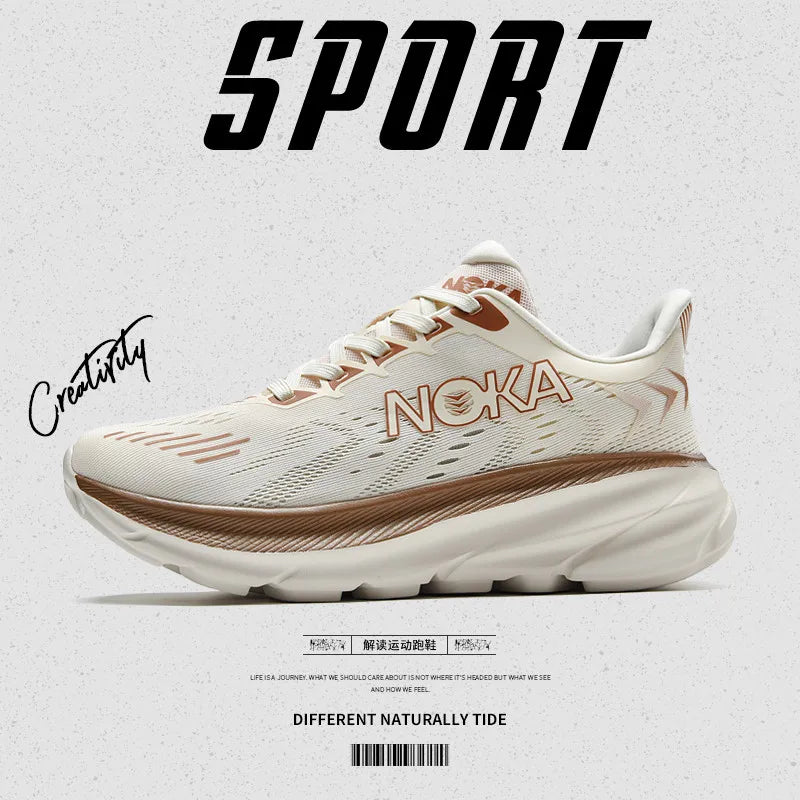 Running Shoes Men High Quality Marathon Sneakers Athletic Casual Shoes Comfortable Lightweigh Tennis Shoes Wear-resistant Sports