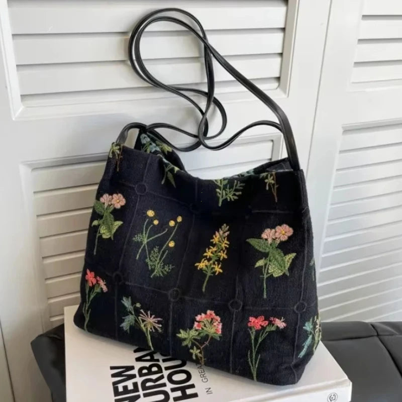 New Chinese Style Retro Bag 2026 New Models Silk Jacquard Fashionable Minimalist Bag Single Shoulder Diagonal Cross Women's Bag