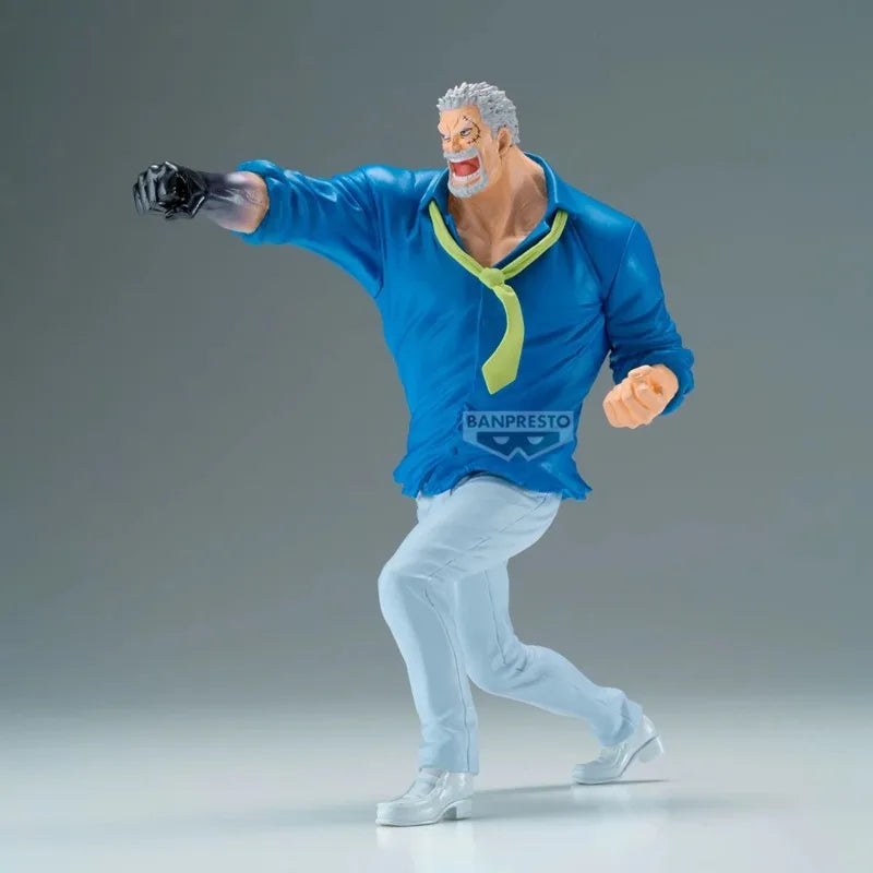 【IN STOCK】Original Banpresto Battle Record Collection One Piece Monkey D Garp 18cm Action Figure PVC Collectible Model Toy Gift