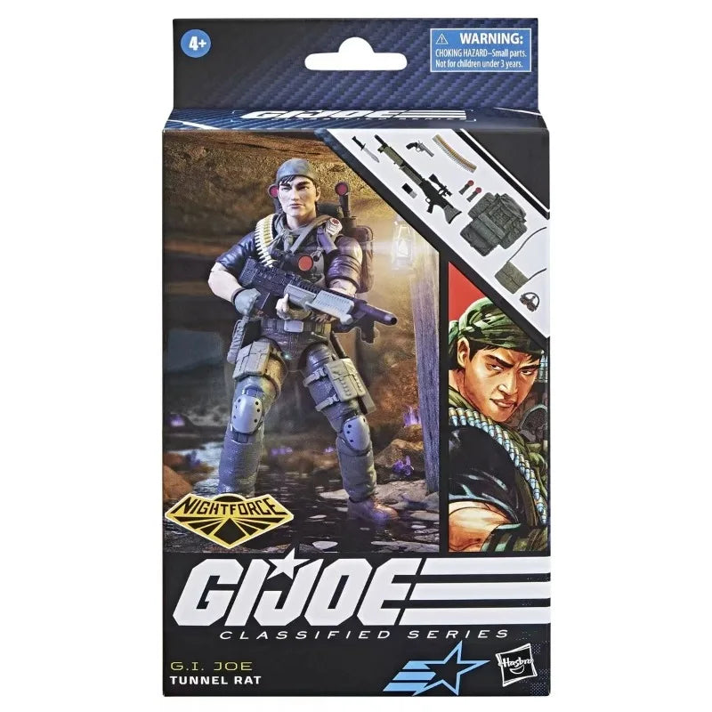 Original Hasbro G.I. Joe Classified Series 107 Tunnel Rat 108 COBRA SHADOW TRACKE 109 Wolf Spider Action Figure Toys