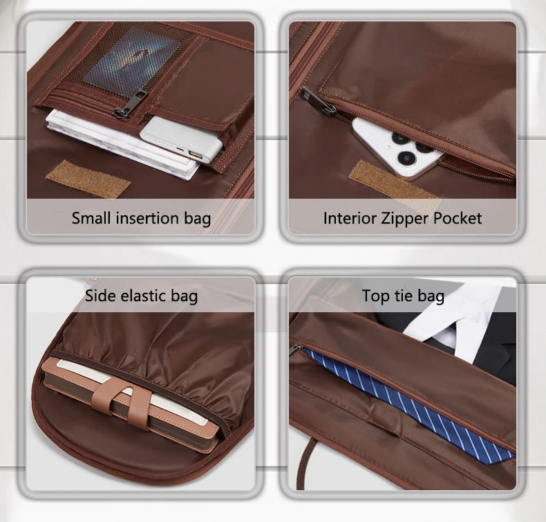 SWISS MILITARY XL Capacity Leather Bag Multifunction Lugage AntiWater Travel Bag