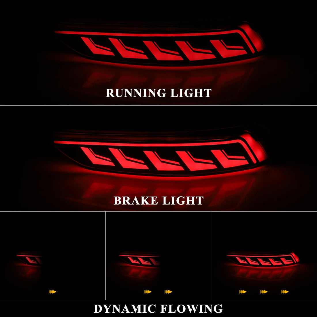For Toyota Corolla Axio 2015 - 2018 For Lexus LS460 13-17 LS600hL 13-16 Rear Rear Bumper Reflector Lights Brake Turn Signal Lamp