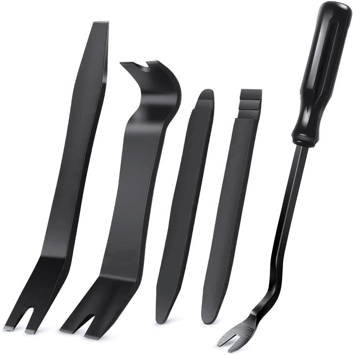 5 PCS Nylon Auto Trim Removal Tool Kit No-Scratch Removal Tool Kit for Car Clip Panel & Audio Dashboard Dismantle