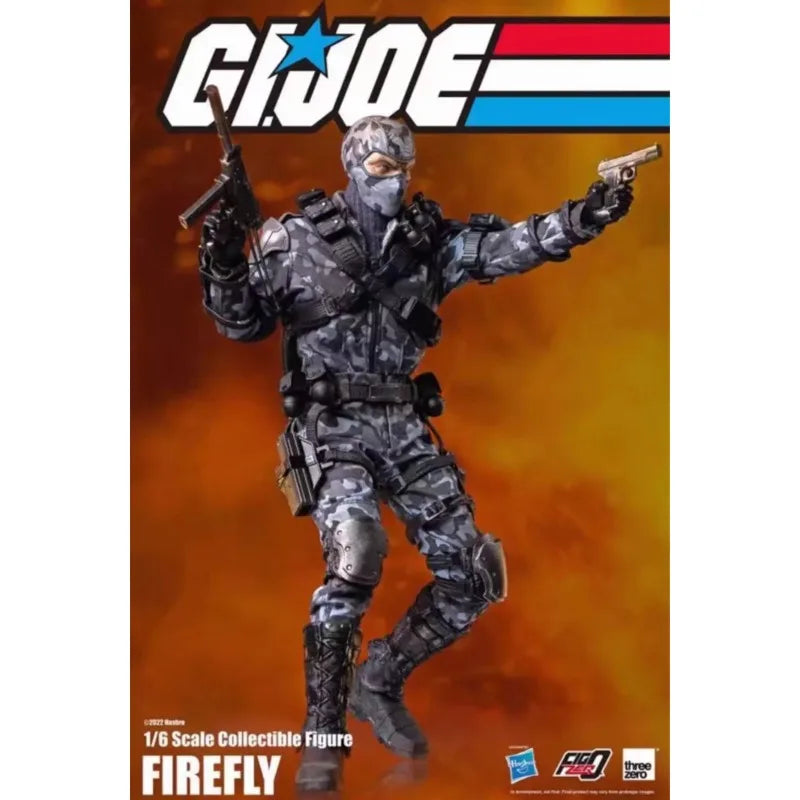 Original Hasbro Threezero FigZero G.I. Joe Series 1/6 Firefly Action Toy Figure Mode Collection
