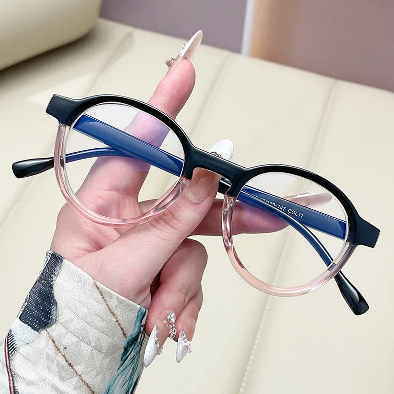 JNPCXI New Retro Square Prescription Glasses Frame Men Rivets Myopia/Hyperopia/Progressive Optical Lens Women Eyewear
