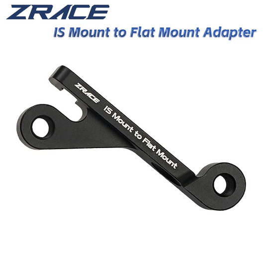 ZRACE IS to Flat Mount Brake Adapter, B-Mount Conversion Bracket for Road/Gravel Disc Brake Calipers, CNC Alloy Durable