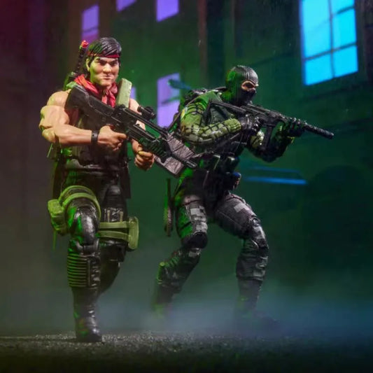 Original Hasbro G.I. Joe Classified Series 164 Night Force Beach Head & Quick Kick Anime Figure Toys Ornaments Collection