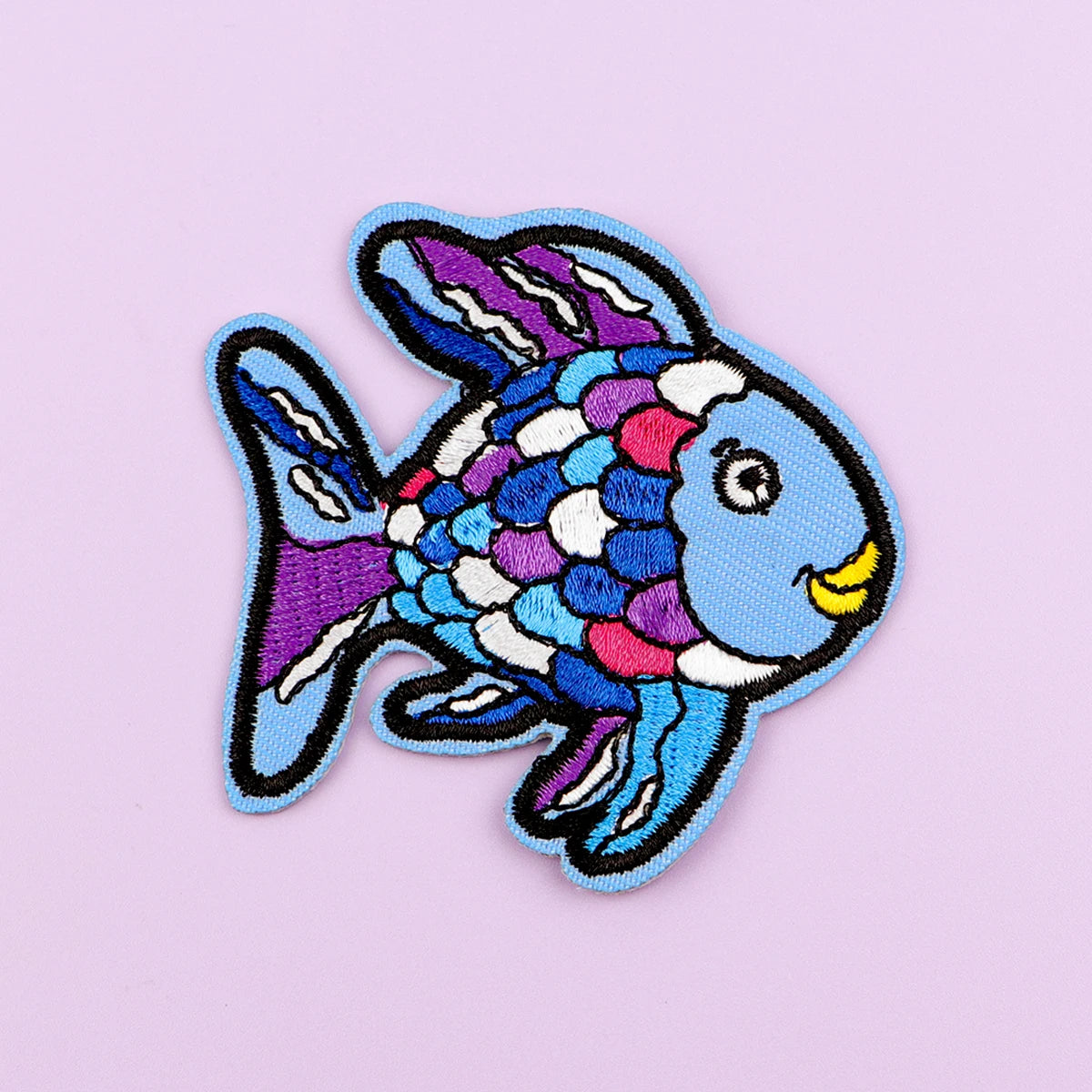 Colorful Fish Iron On Patch Clothes Patch For Clothing Twilight Embroidered Patch Garment Apparel Accessories Sewing Stickers
