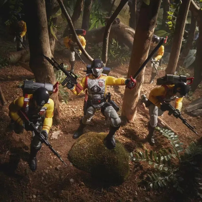 Original Hasbro G.I. Joe Classified Series 066 Python Crimson Guard Action Figure Toys Ornaments Model