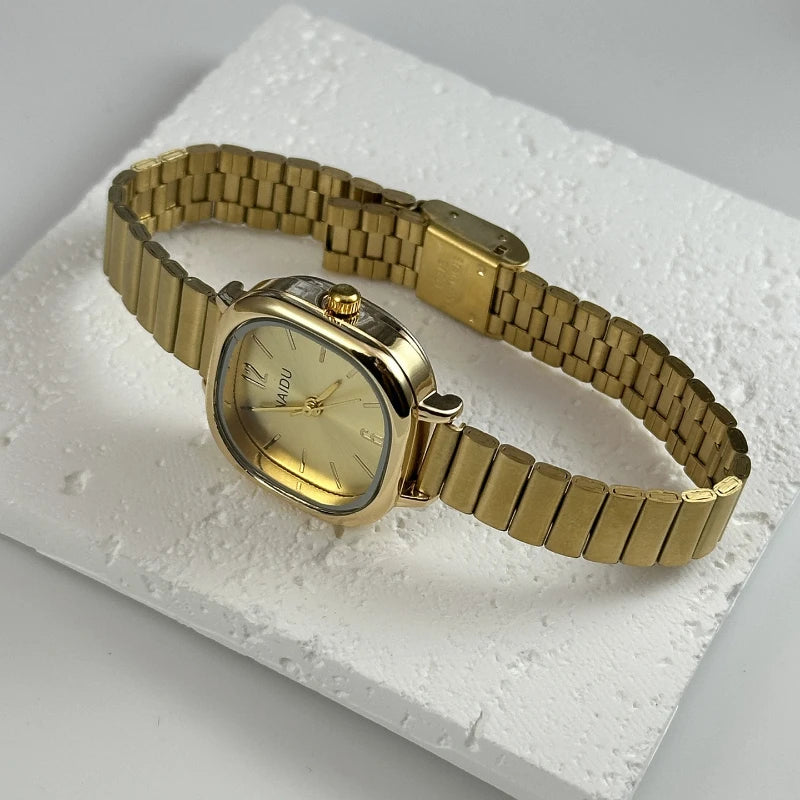 Luxury Women Watch Adjustable Stainless Steel Strap Quartz Wristwatches Ladies Clock Dropshipping Reloj Mujer Relogio Feminino