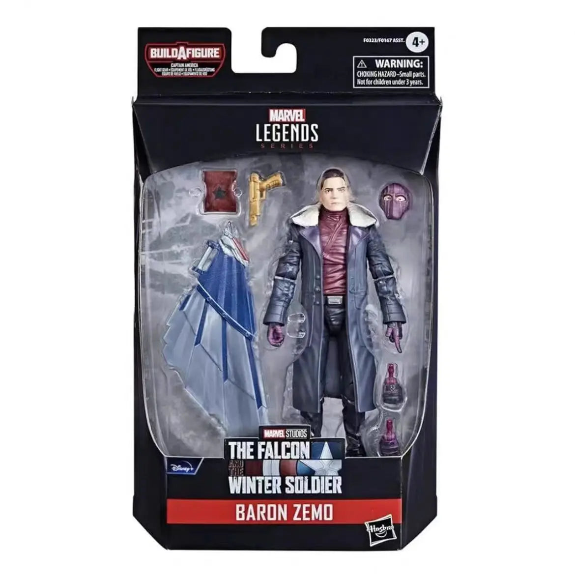 Original Hasbro Marvel Legends Series THE FALCON BARON ZEMO Anime Figure Toy Collection Model