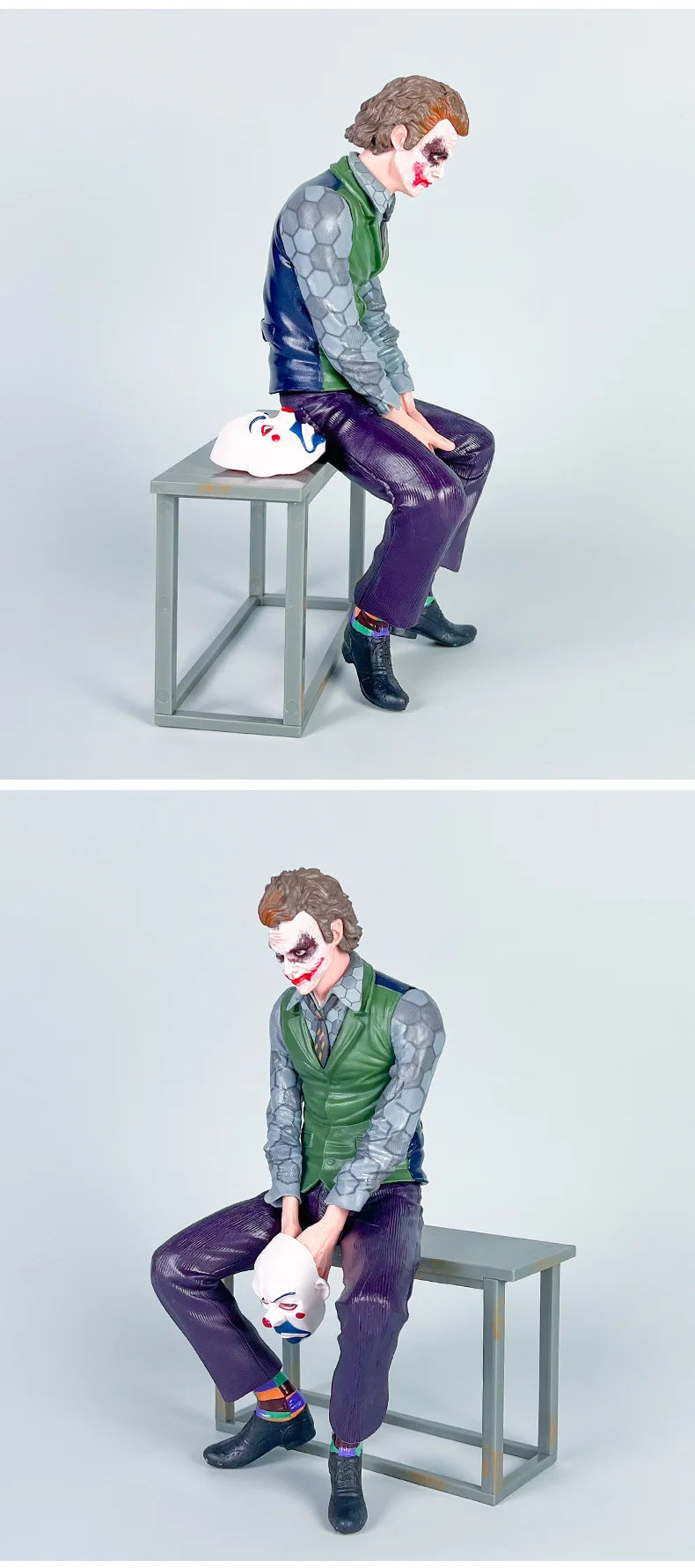 Anime Character Collection Series, DC Comic Joker sits in Jail Action Figure