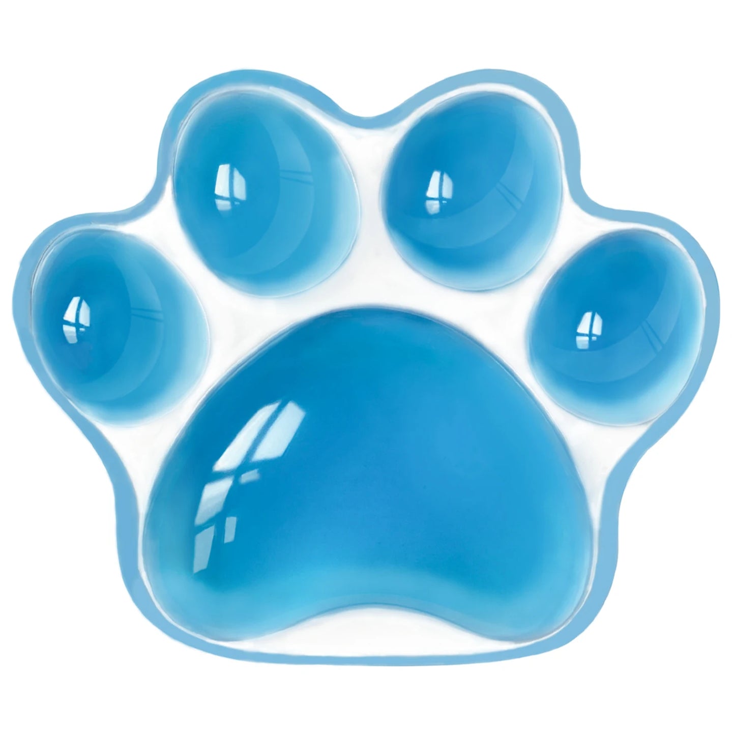 EXCO Ergonomic Silicone Mouse Wrist Rest Support Pad Cat Paw Hand Cushion Soft for Office Computer Laptop Gaming Pain Relief
