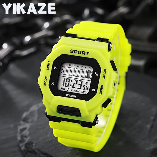 Men's Sports Watch Waterproof LED Digital Multifunctional Electronic Watch
