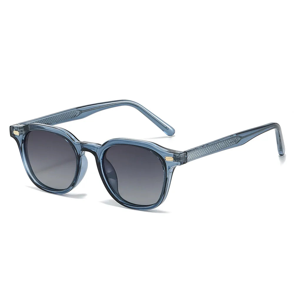 JNPCXI New Fashion Square Punk Sunglasses Men Women Luxury Brand Design Popular Gray Gradient Sun Glasses Travel Eyewear
