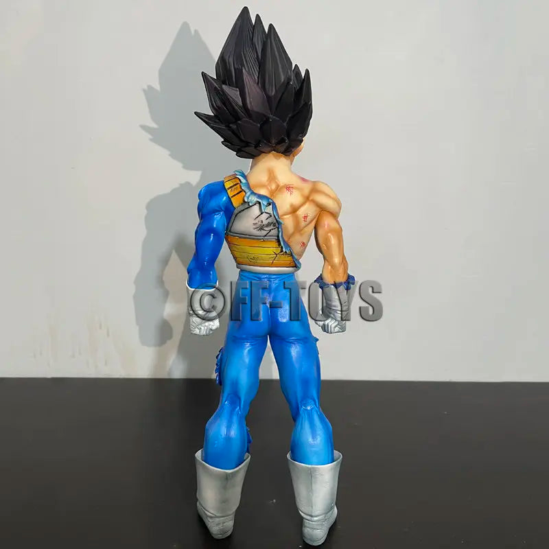 In Stock Dragon Ball Ultra Ego Vegeta Figure Replaceable Heads Vegeta Figurine 31CM PVC Action Figures Model Toys Anime Statue