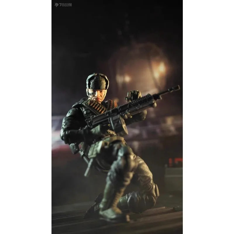 Original Hasbro G.I. Joe Classified Series 77 Nightforce David Big Ben Bennett Action Figure Collection Toys Ornaments