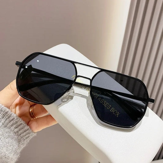 Color-changing Shades For Men UV-resistant Men's Photochromic Polarized Sunglasses Day And Night Outdoor  Glasses Aviator Style