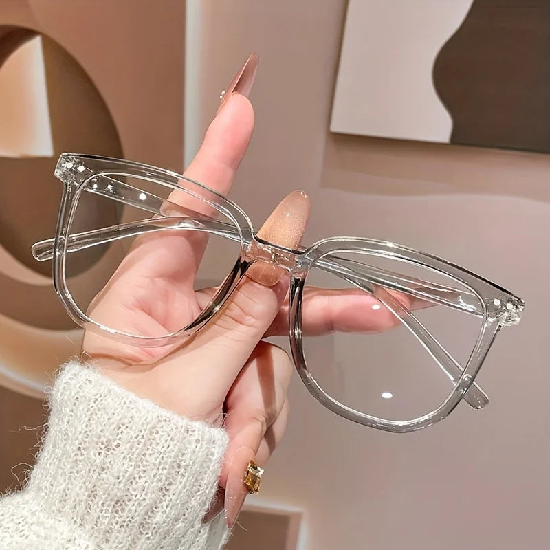 3 Pairs of Retro Classic Fashionable Glasses Unisex Suitable for Daily and Office Use