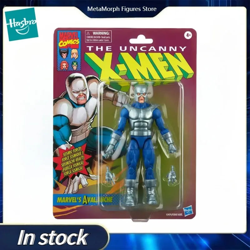Original Hasbro Marvel Legends Series X-Men THE UNCANNY Avalanche Action Toy Figure Collection Figures