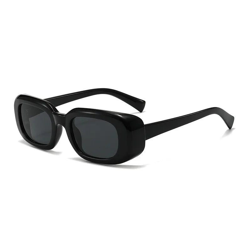 JNPCXI Fashion Square Sunglasses Women Shades UV400 Retro Leopard Tea Men Trending Sun Glasses