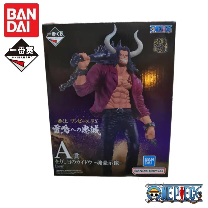 Special OfferIn Stock 100% Original Bandai Ichiban Kuji One Piece Ex Loyalty To Thunr Kaidou King Jack Soul Gxmateria Anime Figu