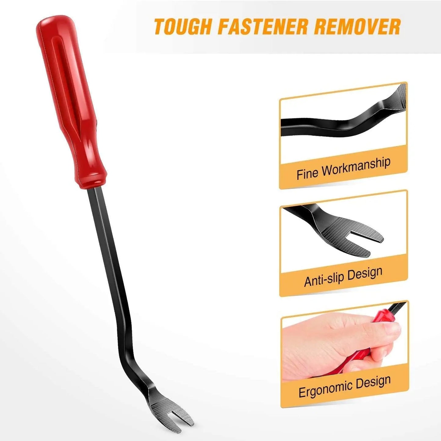 5 PCS Nylon Auto Trim Removal Tool Kit No-Scratch Removal Tool Kit for Car Clip Panel & Audio Dashboard Dismantle