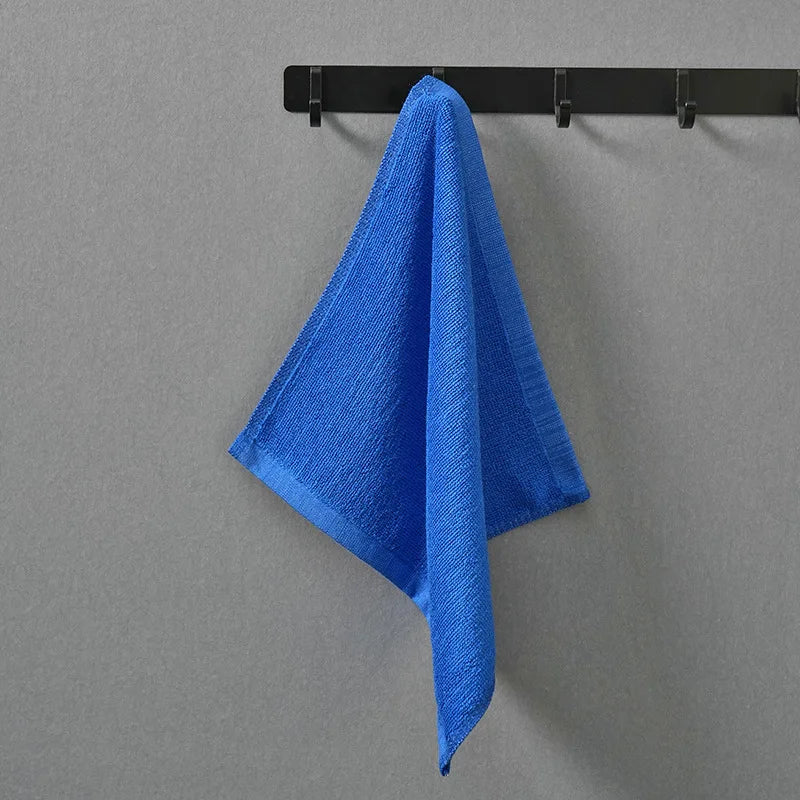 30x30cm Pure Cotton Face Towel: Soft Handkerchief for Kids, Restaurant Napkin & Multi-Purpose Rag