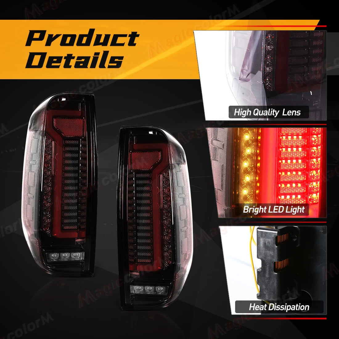 For Nissan Navara NP300 2005 2006 2007 - 2010 2011 2012 2013 2014 Car Tail Lamps LED Brake Turn Signal Reverse Taillights 12V