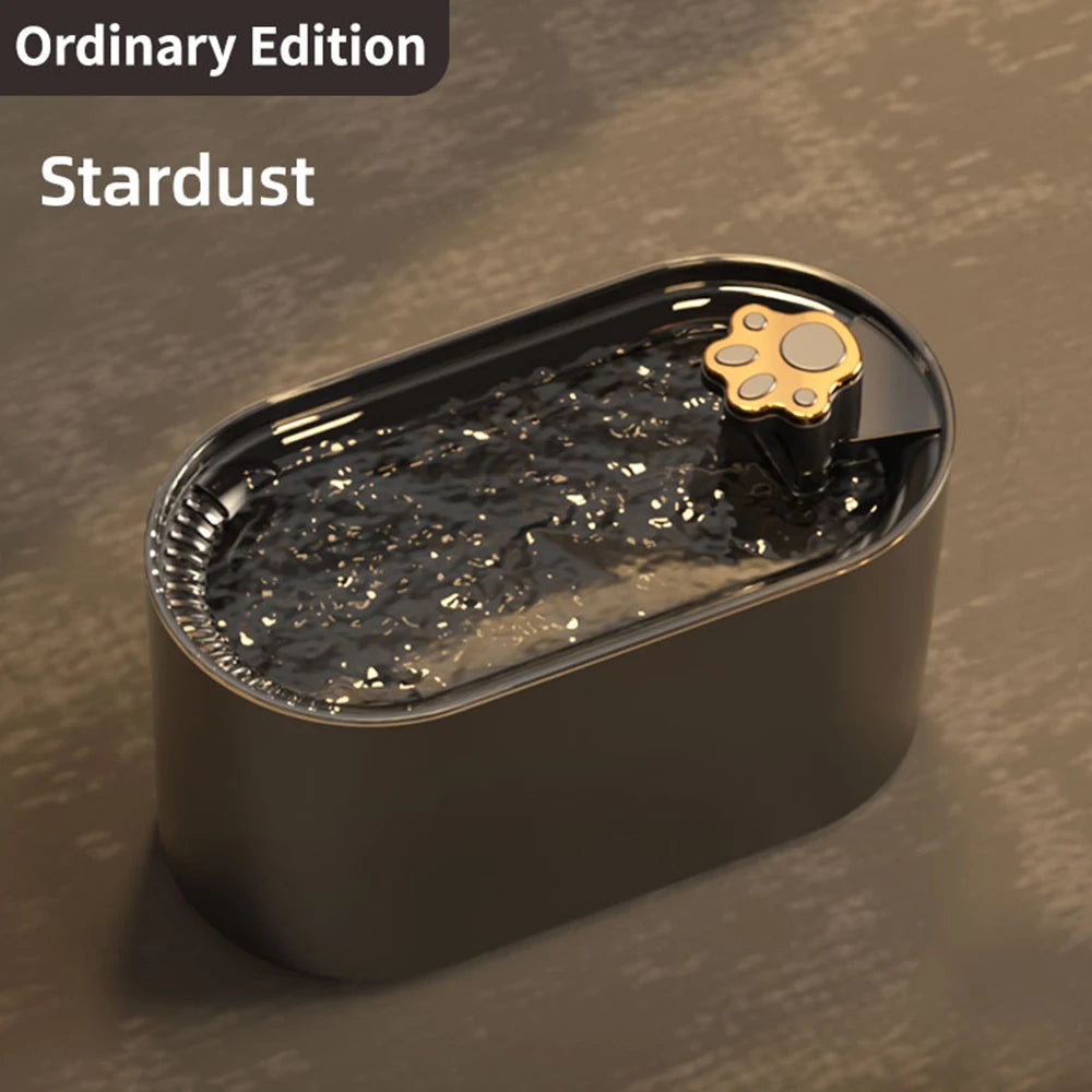 3L LED Light Ultra-Quiet Pets Water Fountain Smart Water Dispenser USB Electric