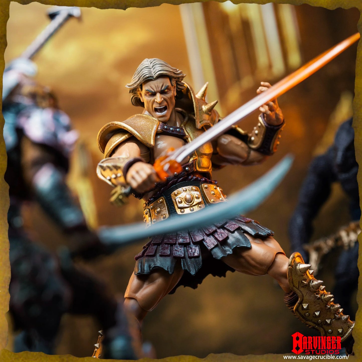 1/12 7inch Action Figure Savage Crucible Wave 2 Whoman Barbarian Anime Model