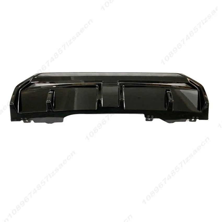 For BMW 2 Series G42 M240i M235i M Sport 2021-2025 LED Car Rear Bumper Diffuser Lip Spoiler Body kit Gloss Black  Accessories