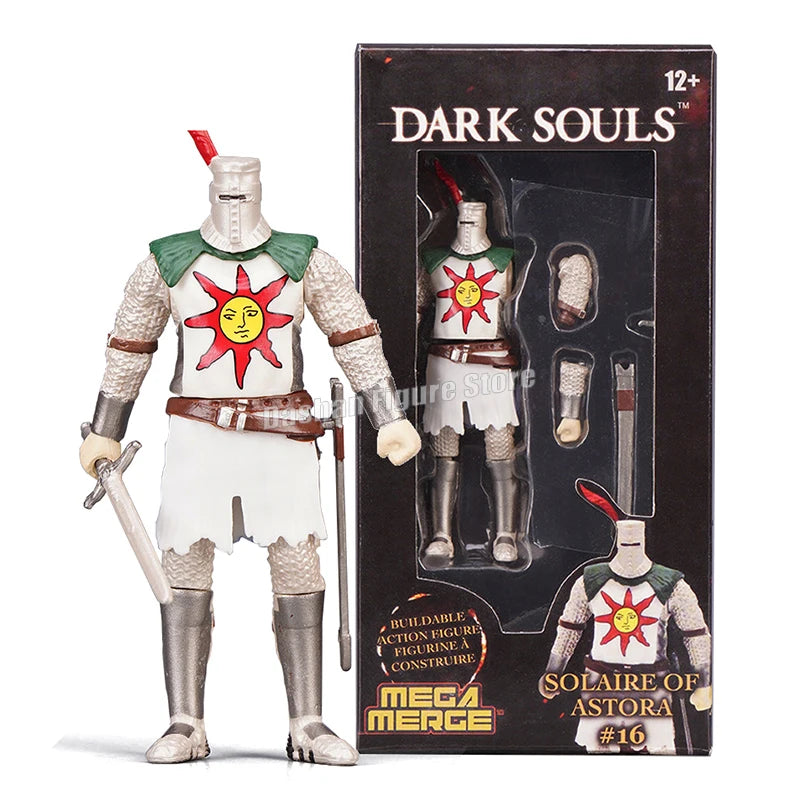 Game Dark Souls Figures Black Knight Artorias Action Figure PVC Movable Collection