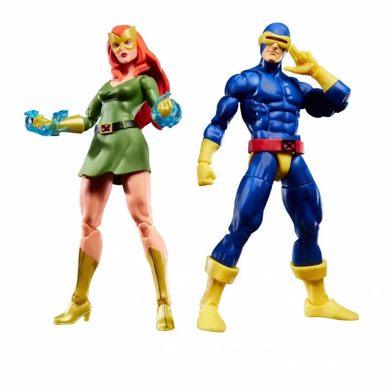 Original Hasbro Marvel Legends Series X-Men'97 Cyclops Jean Gray Action Toy Figure Models