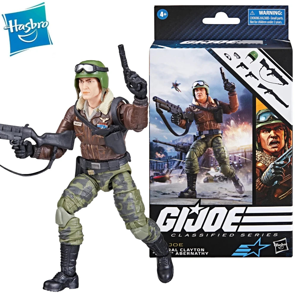 GI Joe Classified Series 6" 103 General Clayton Hawk Abernathy Action Figure
