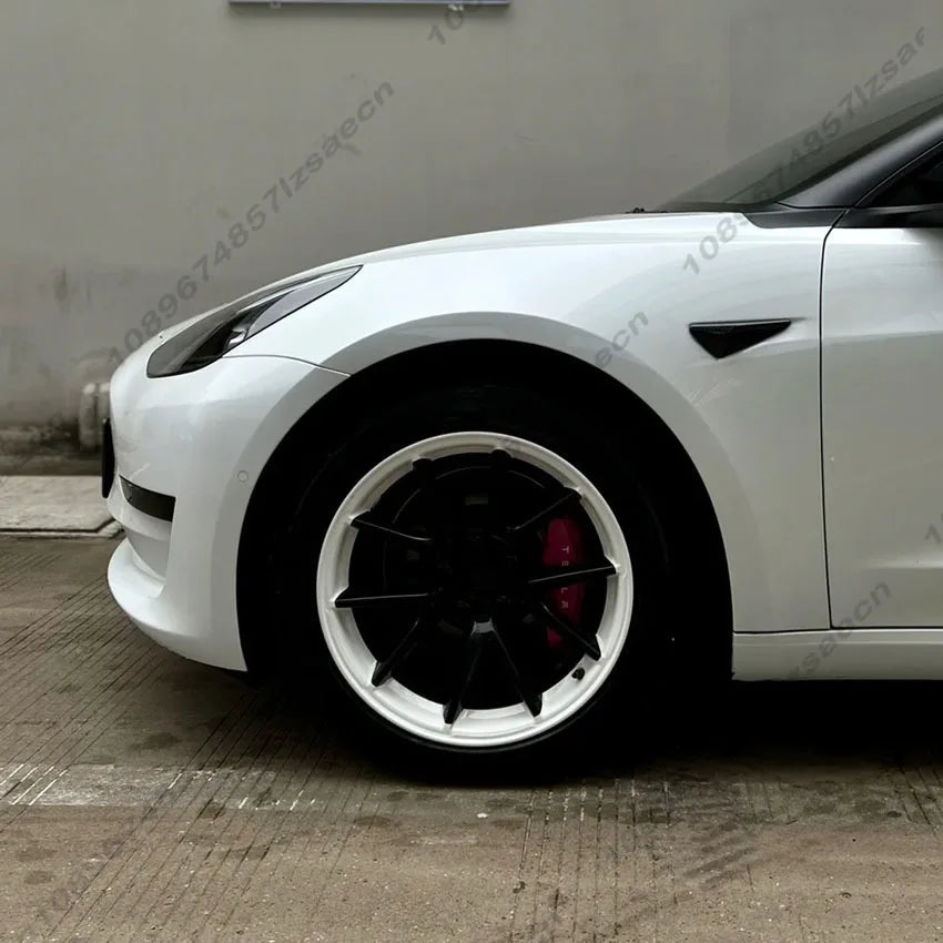 4PCS Hub Cap Car For Tesla Model 3 2017-2023 18 Inch Wheel Cap Replacement Automobile Wheel Hubcap Full Rim Cover Accessories