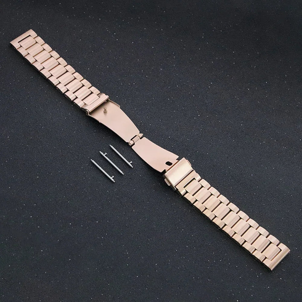 22mm Rose Gold Bracelet Strap Redmi Watch 5/5 Lite & 3 Active/3 Lite Wristband