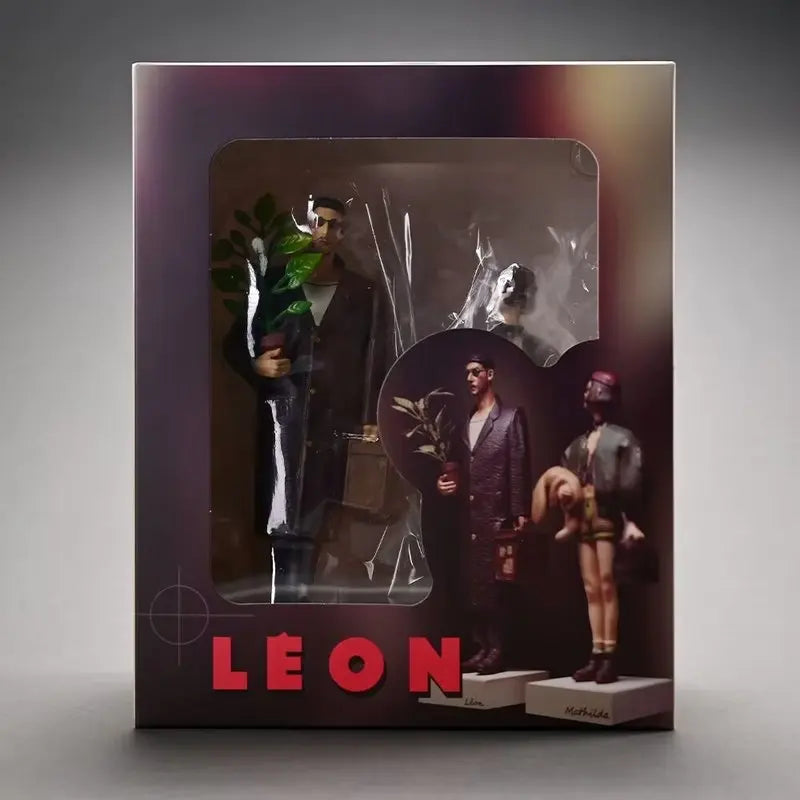 New Leon & Mathilda 1 Statue Killer Doll Movie The Professional Action Figures